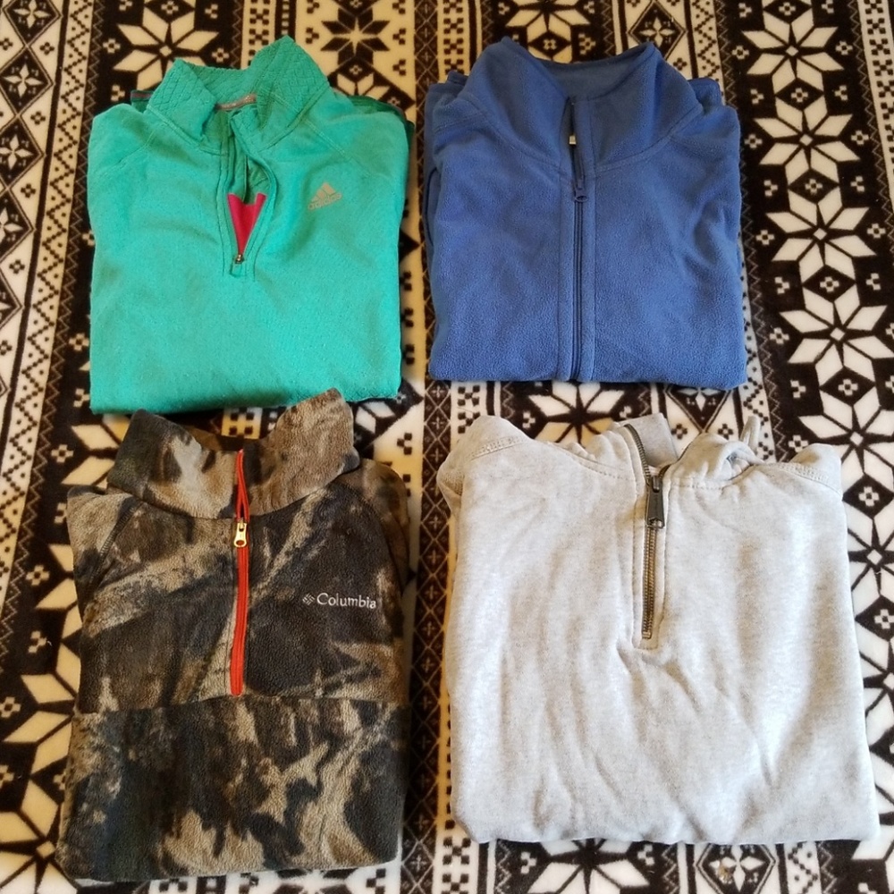 Lot of size small sweatshirts